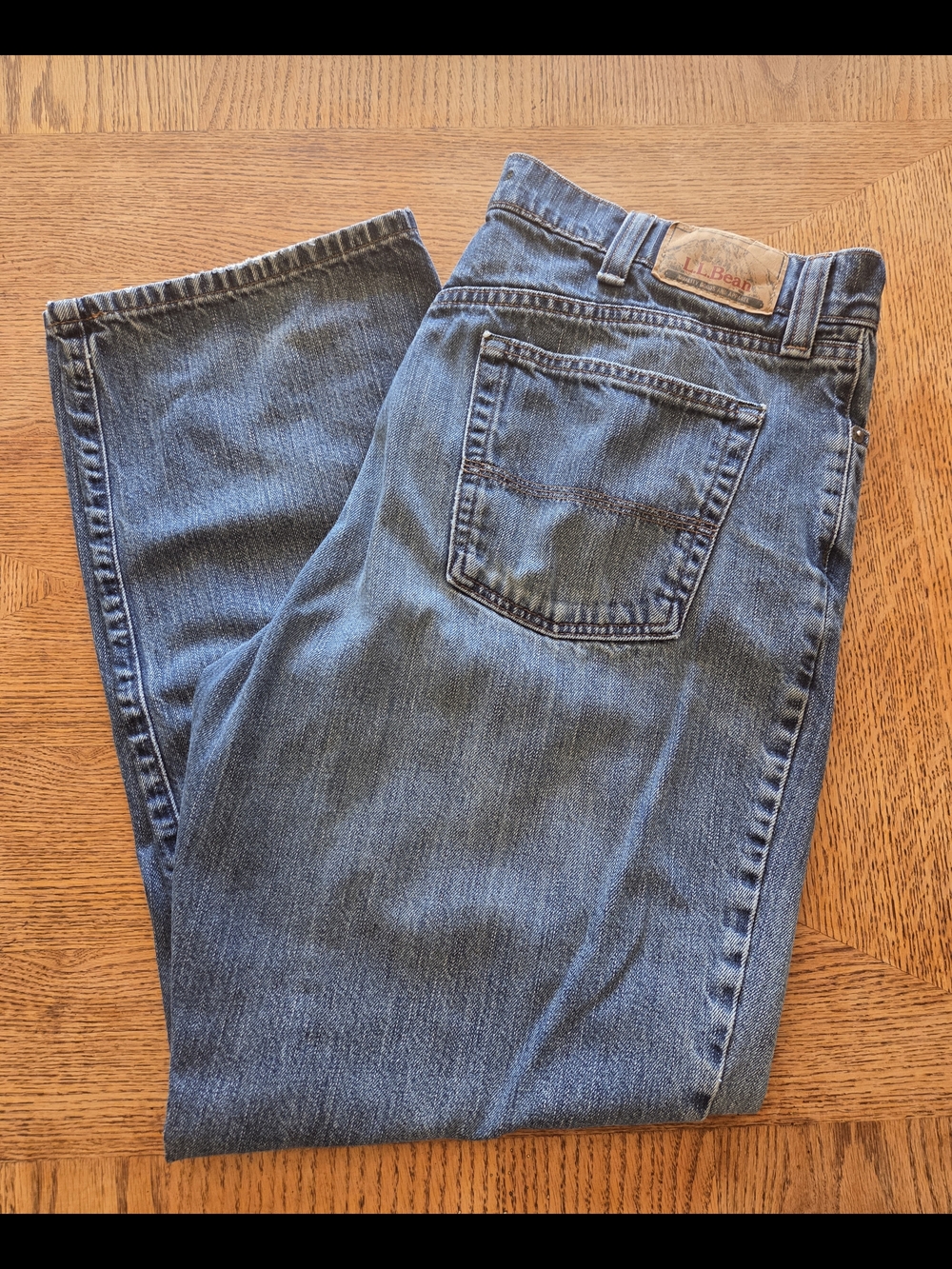 L.L. Bean Men's Natural Fit Demin Jeans 36x30
